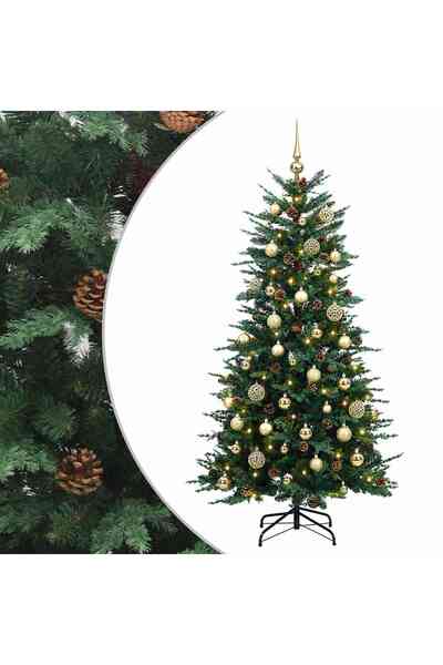 vidaxl Brad de Crăciun artificial cu ramuri articulare 150 cm
