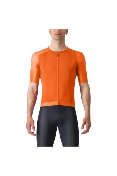 Castelli Aero Race 7.0 men's short-sleeved cycling t-shirt - brilliant orange