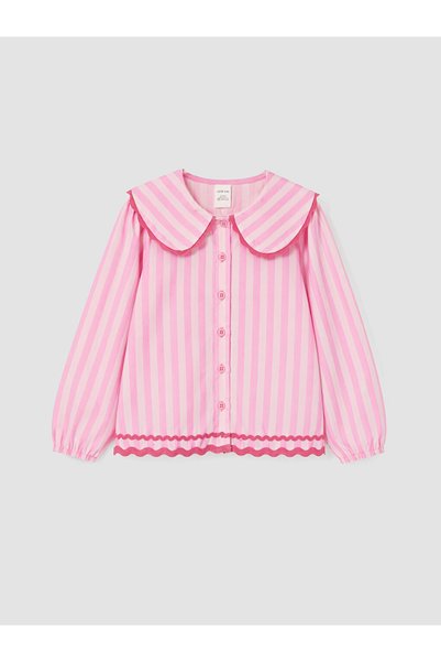 LC Waikiki Baby Roba Collar Striped Girls' Shirt from Uzg Store for Style Ent...