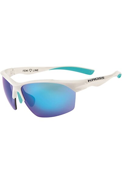 KROSS Ochelari de ciclism Pave Alb Albastru