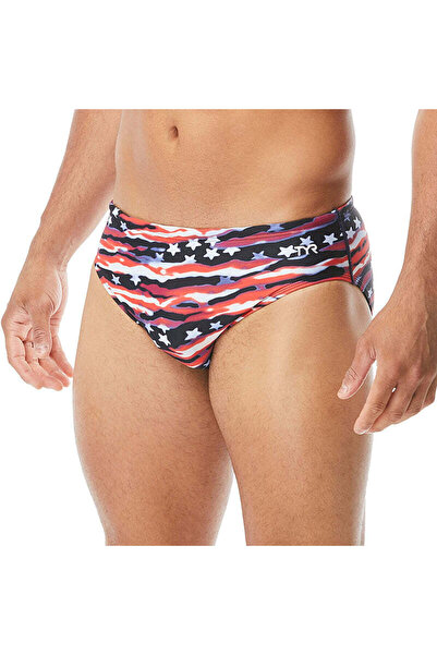 TYR Slip baieti/ barbati - All American - rosu-albastru