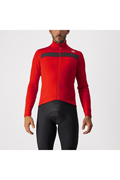 Castelli tricou maneca lunga 14-20 gr C - Puro 3 FZ - rosu