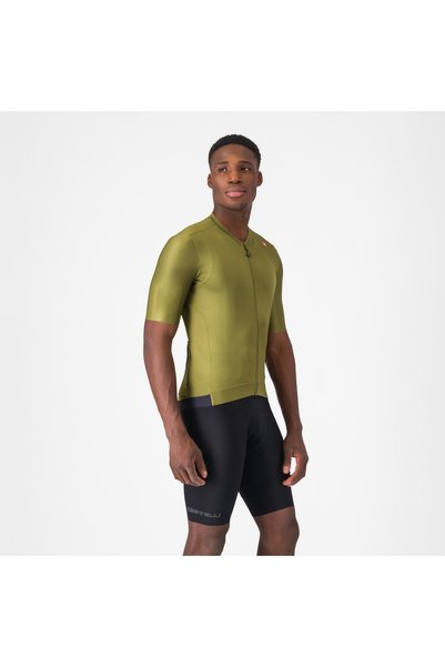 Castelli cycling shorts with braces - Espresso Bibshort - 15-35 gr C - black