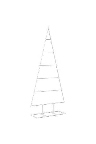 vidaxl Pom de Crăciun din metal KUOPIO 90 cm Oțel vopsit în pulbere
