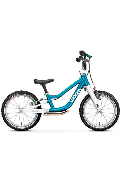 Woom Bicicleta copii 1 Go Plus cu roti 14" albastru Metallic Blue