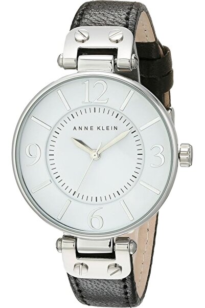 Anne Klein Women's Leather Strap Watch