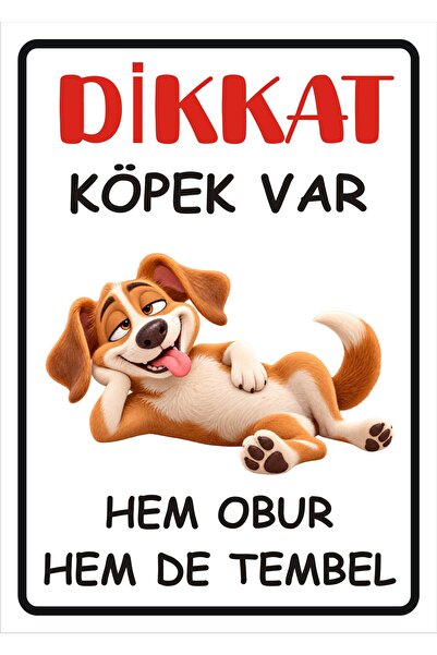 Dikkat Köpek Var Uyarı Levhası, Pano