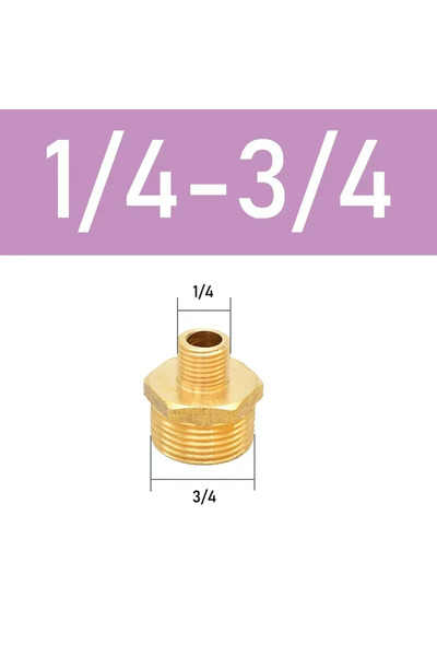 Choice وصلة سداسية نحاسية DN8-DN20، محول توصيل سريع 1/8 1/4 3/8 1/2 3/4 1 ذكر...