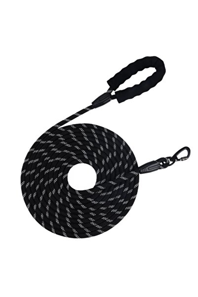 Choice 3M Black 3M/5M/10M/15M/30M Soft Padded Reflective Long Dog Leash in Mu...