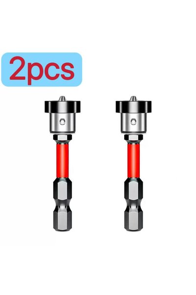 Choice 2pcs Magnetic Positioning S2 Screwdriver Bits for Drywall Plasterboard...