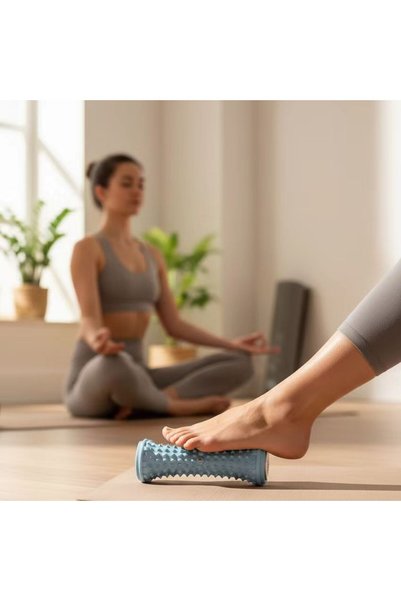 Choice أداة تدليك القدم الزرقاء اليدوية لتخفيف آلام التهاب اللفافة الأخمصية و...