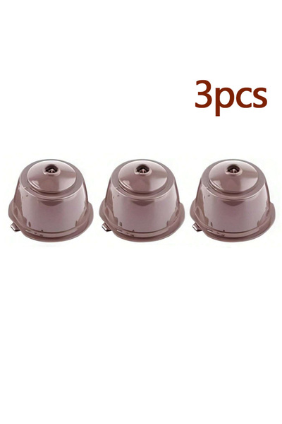Choice coffee 3pc 1/3/5/10pcs Reusable Coffee Capsules Filter Cup Dispenser f...