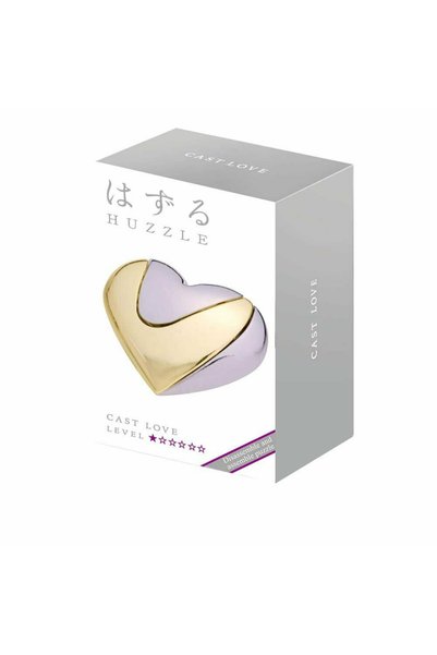 Hanayama Huzzle Cast Μεταλλικό Παζλ Αγάπης για 8+ Ετών 515005