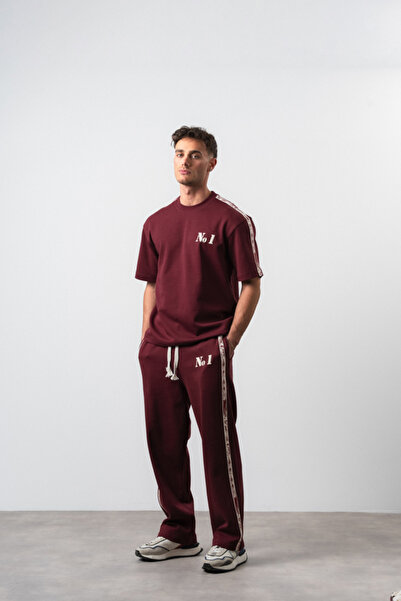Respire Set Trening Bărbațı, Compleu Streetwear 2 Piese: Tricou Regular Fit ș...