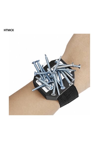 Choice 2026 NEW 1PC Adjustable Magnetic Screw Holder Wristband Portable Tool ...