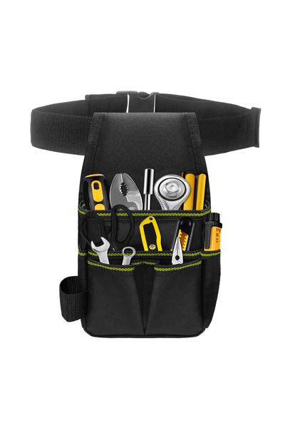 Deli Tools Bag Multi Functional Tools Bag Waist Pouch Belt Storage Holder Org...
