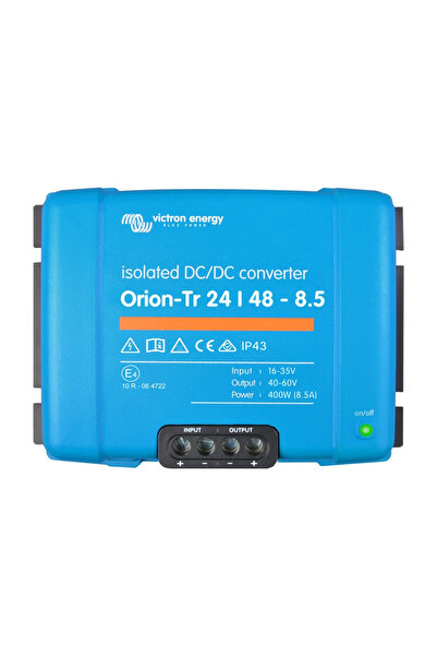 Victron energy Victron Orion-Tr 24/48-8,5 24V-48V 8,5A 400W İzoleli DC-DC Konvertör