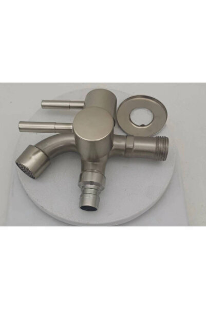 Choice Slivery Dual Spout Water Tap Multi‑Purpose Double Outlet Faucet for La...