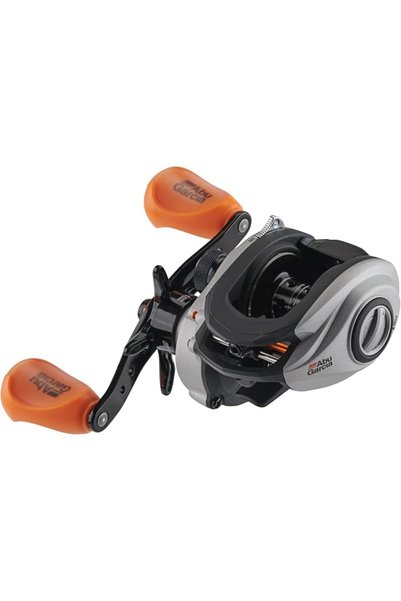 Abu Garcia بكرة صيد سمك منخفضة الارتفاع طراز SMAX3 Silver Max