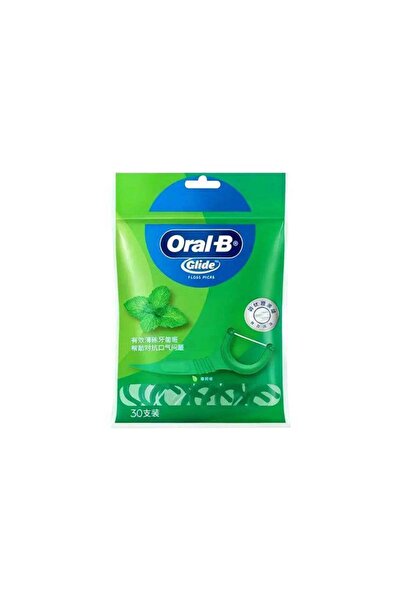 Choice 30 قطعة من أعواد تنظيف الأسنان على شكل حرف C بنكهة النعناع من Oral-B، ...