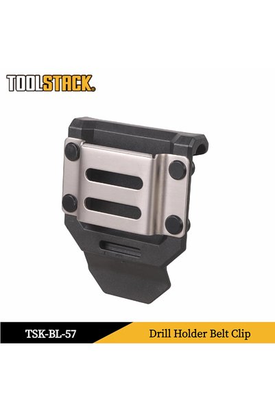 Choice TSK-BL-57 Drill Holder Belt Clip Heavy Duty Tape Measure Belt Holder C...