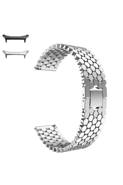 VD VERY DREAM Metal strap compatible with Samsung Galaxy Watch Ultra, Bright-...