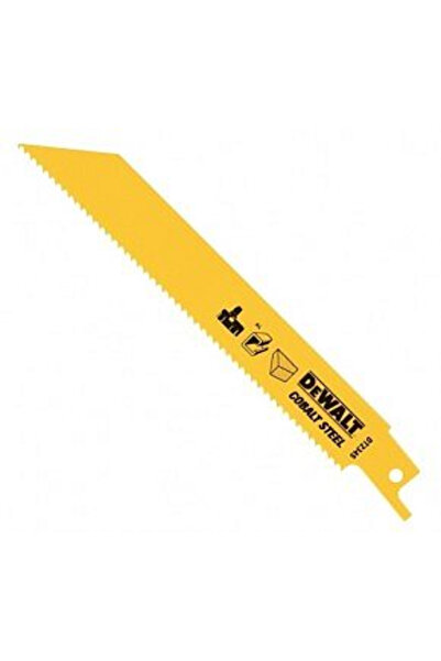Dewalt Set 5 lame bi-metal pentru fierastrau sabie 203 x 1.8 mm,