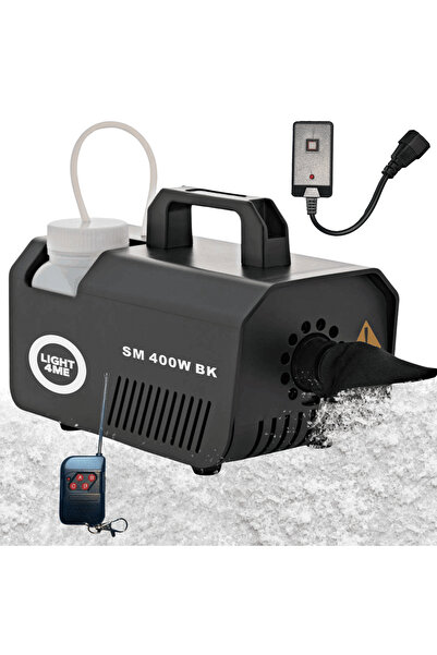 LIGHT4ME SM 400W BK μηχανή χιονιού μαύρη ασύρματο τηλεχειριστήριο ενσύρματο χ...
