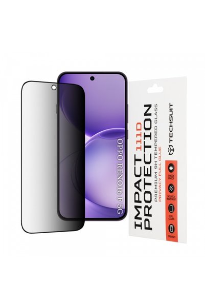 Techsuit Folie de protectie Ecran Privacy pentru Oppo Reno16 F / Reno16 FS, S...