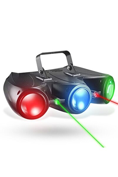 LIGHT4ME AIRSHIP 3 φωτιστικό πολλαπλών εφέ 2-σε-1 για σκηνή LED DMX 192x0.064...