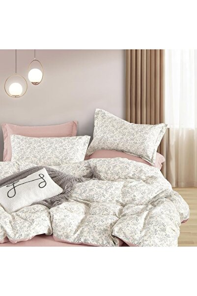 Master Home Textile MASTER Cotton Floral Comforter Sets, Fits 160 x 200 cm Qu...