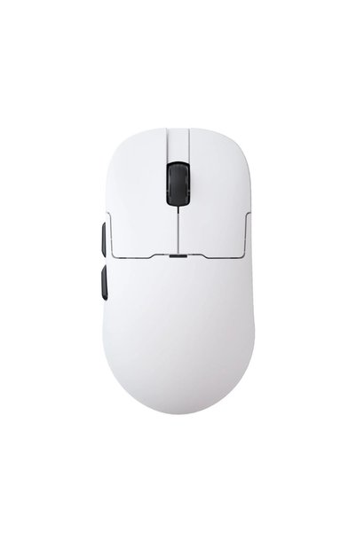 Ajazz AJ159, Senzor PAW3395 pentru gaming, Tri-mod, Alb