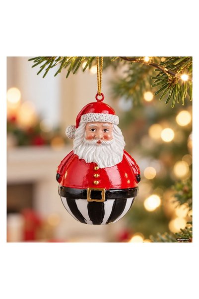 OEM ORNAMENT MOS CRA ROS GLOB LINII 11 cm de Crăciun – Atmosferă Festivă pent...