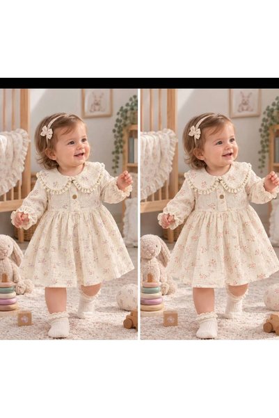 Uslukids Baby Girl Dress 9/12/18/24