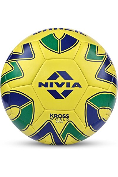 Nivia كروس وورلد البرازيل (أصفر/أخضر، 5)
