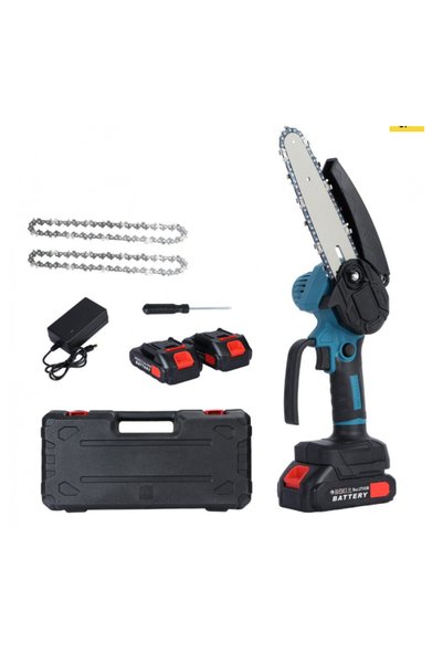 OEM Mini ferăstrău electric cu 2 baterii reîncărcabile de 48V, 2 lanțuri de r...