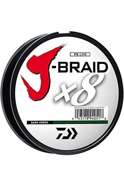 daiwa خيط جيه-بريد جراند 8 × 300 ياردة بكرة إضافية