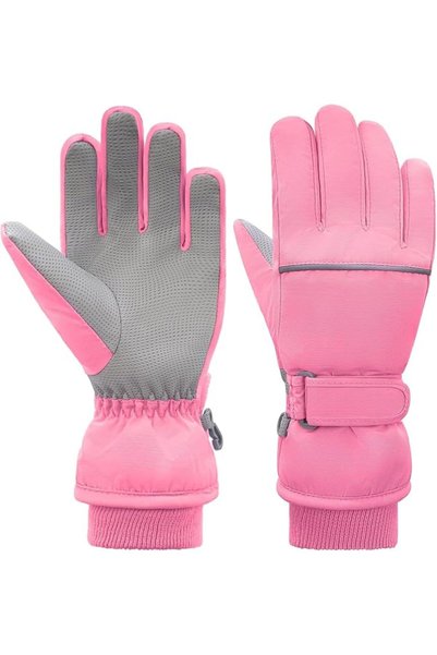 Generic Kids Winter Ski Gloves, Waterproof Thermal Snow Mittens for Boys Girl...