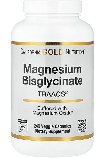 California Gold Nutrition , Magnesium Bisglycinate Chelate, Albion TRAACS®, 2...