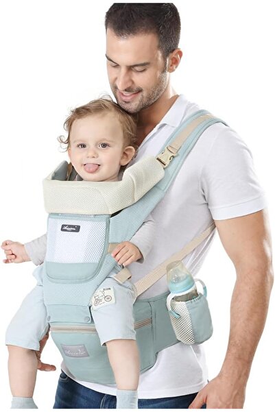 GENERAL Baby Carrier with Hip Seat, Multi-Functional 9 in 1 Baby Backpack Car...