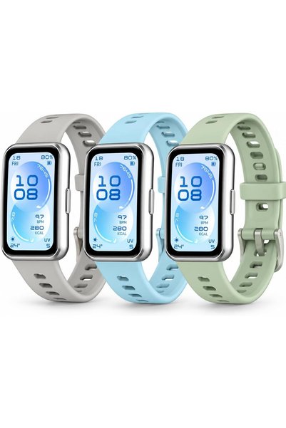 O Ozone Soft Silicone Sport Watch Strap Compatible with HUAWEI Band 11/11 Pro...