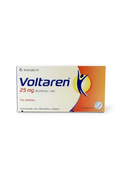 voltaren 25 Mg Supp 10 S