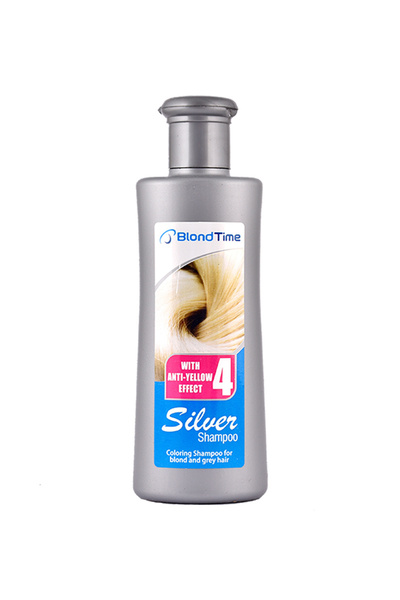 Rosa İmpex Blondtime 4 Σαμπουάν Διατήρησης Ασημί Χρώματος για Βαμμένα Μαλλιά ...