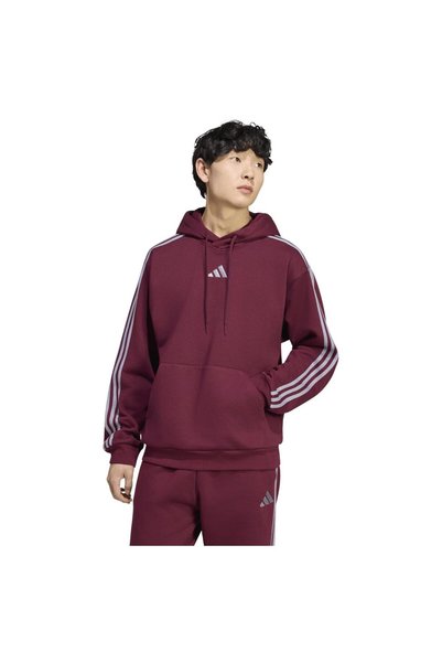 adidas Ανδρικό Φούτερ Φλις με 3 Ρίγες, Μέγεθος L