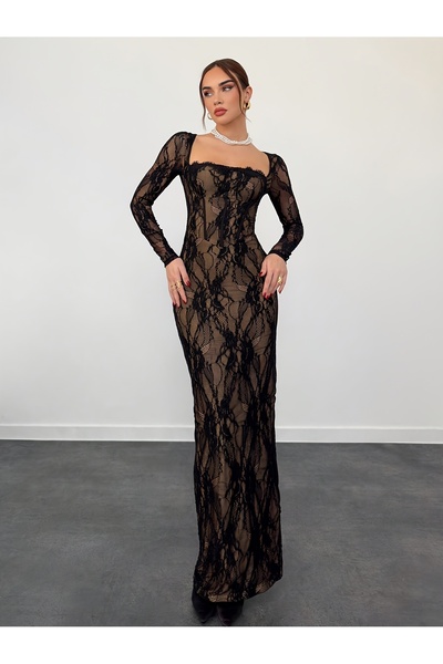 Generic Brand Regular Fit Women's Lace Dresses