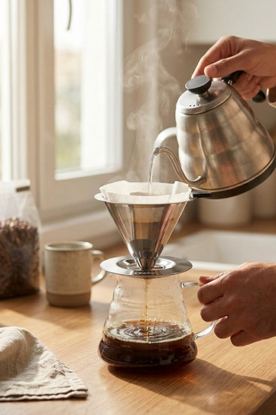 Cooker V60 Dripper Kahve Demleme Ekipmanı YK1733