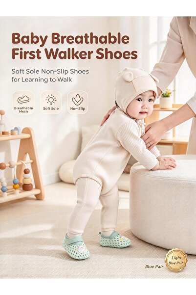 Generic Baby Floor Shoes Baby Walking Shoes Baby Floor Socks Non-slip Soft-so...