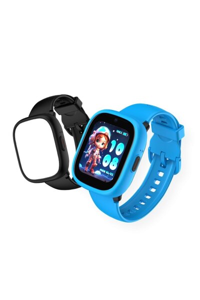 KiddoBoo x Lagenio WatchMe 4G K3 Gen2 Μπλε/Μαύρο (KBLGK3G2BB)