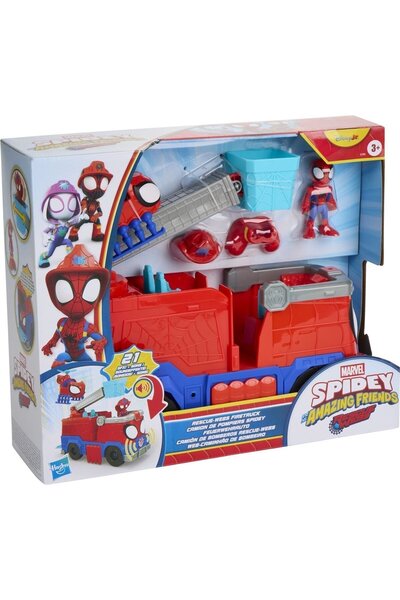 Hasbro Μάρβελ Σπάιντι και οι Καταπληκτικοί του Φίλοι του Αυτοκίνητο Πυροσβεστ...