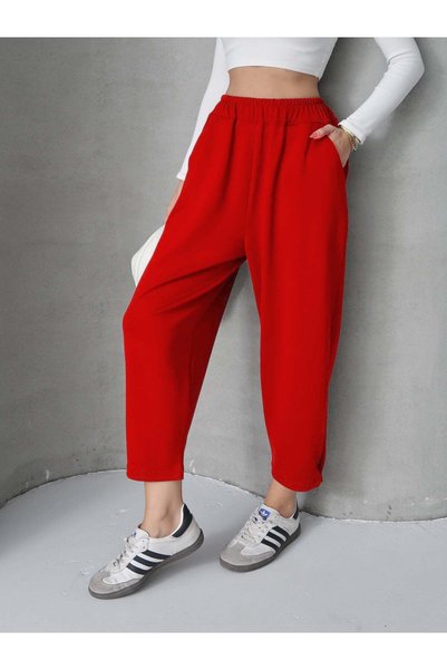 Paw Garage Pantaloni Skye Soft Modal pentru femei, cu legături la picioare